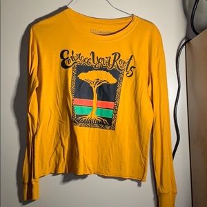 Yellow long sleeve !!